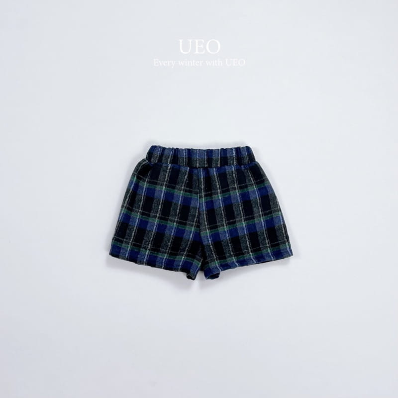 U Eo - Korean Children Fashion - #fashionkids - Check Skirt Pants - 5