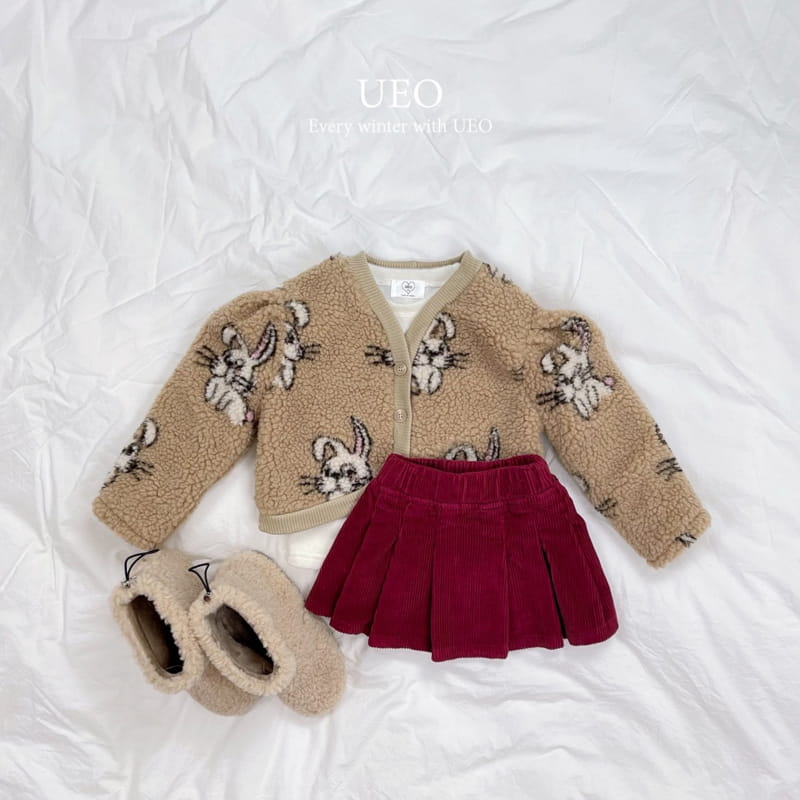 U Eo - Korean Children Fashion - #kidsshorts - Retro Rib Skirt - 5