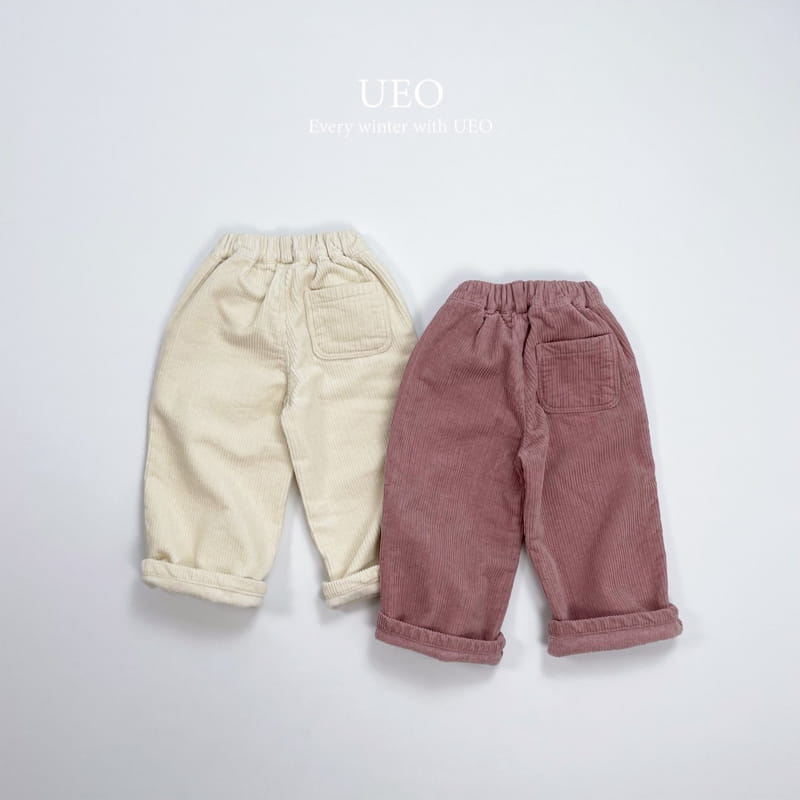 U Eo - Korean Children Fashion - #kidsshorts - Cotton Candy Rib Pants - 2