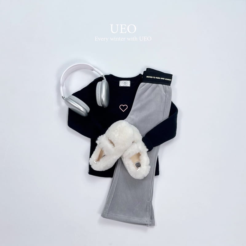 U Eo - Korean Children Fashion - #kidsshorts - Veloure Slit Pants - 12