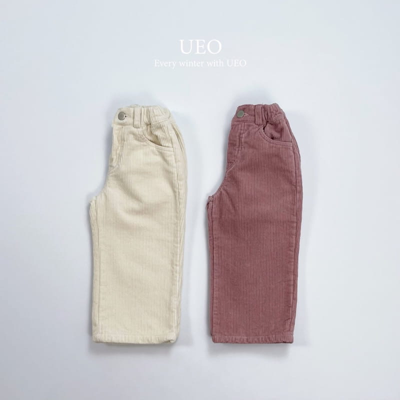 U Eo - Korean Children Fashion - #kidsstore - Cotton Candy Rib Pants - 4