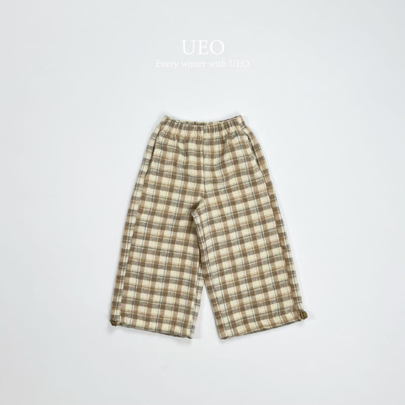 U Eo - Korean Children Fashion - #magicofchildhood - Check String Pants - 6