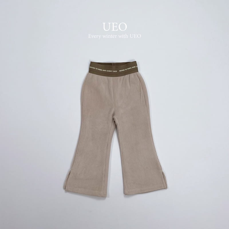 U Eo - Korean Children Fashion - #magicofchildhood - Veloure Slit Pants - 4