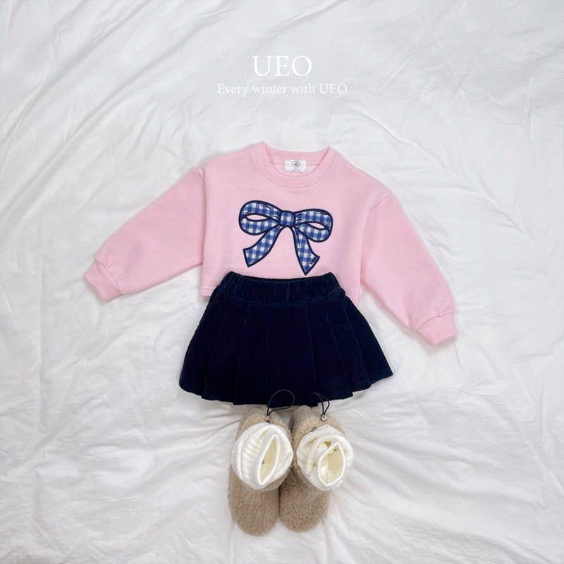 U Eo - Korean Children Fashion - #minifashionista - Robbon Crop Sweatshirt - 6