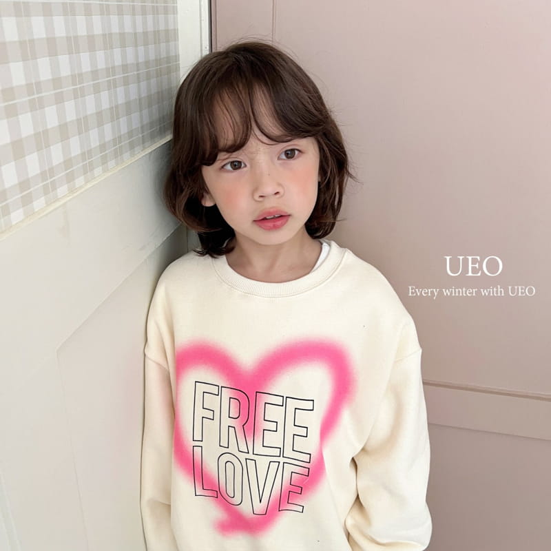 U Eo - Korean Children Fashion - #minifashionista - Love Sweatshirt - 5