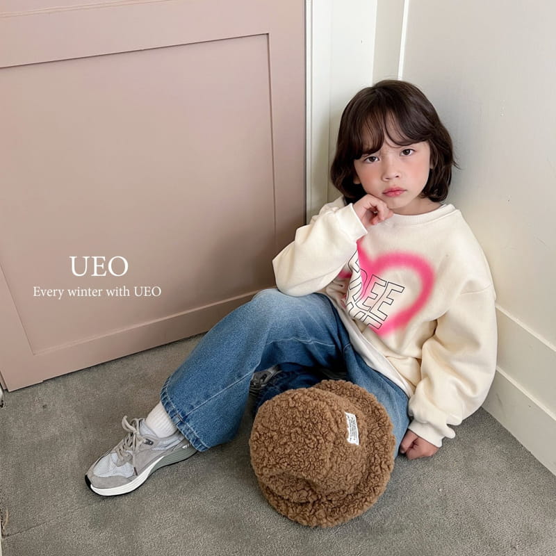 U Eo - Korean Children Fashion - #prettylittlegirls - Love Sweatshirt - 6