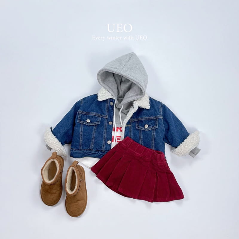 U Eo - Korean Children Fashion - #stylishchildhood - Layered Crop Hoody - 12