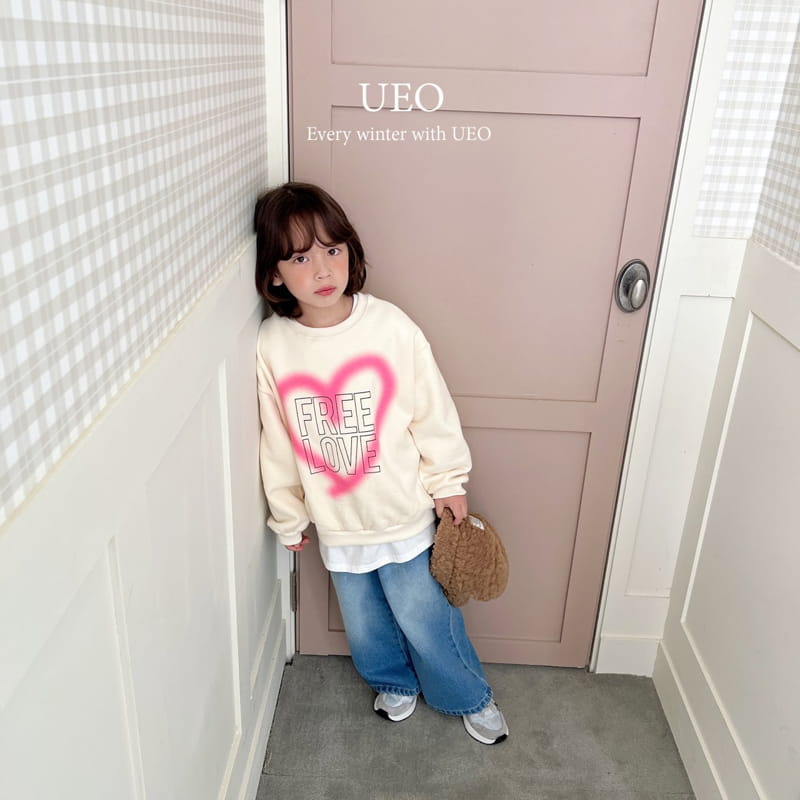 U Eo - Korean Children Fashion - #stylishchildhood - Love Sweatshirt - 9