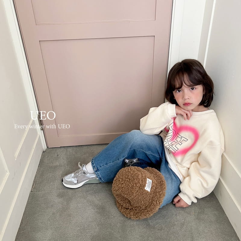 U Eo - Korean Children Fashion - #todddlerfashion - Love Sweatshirt - 7