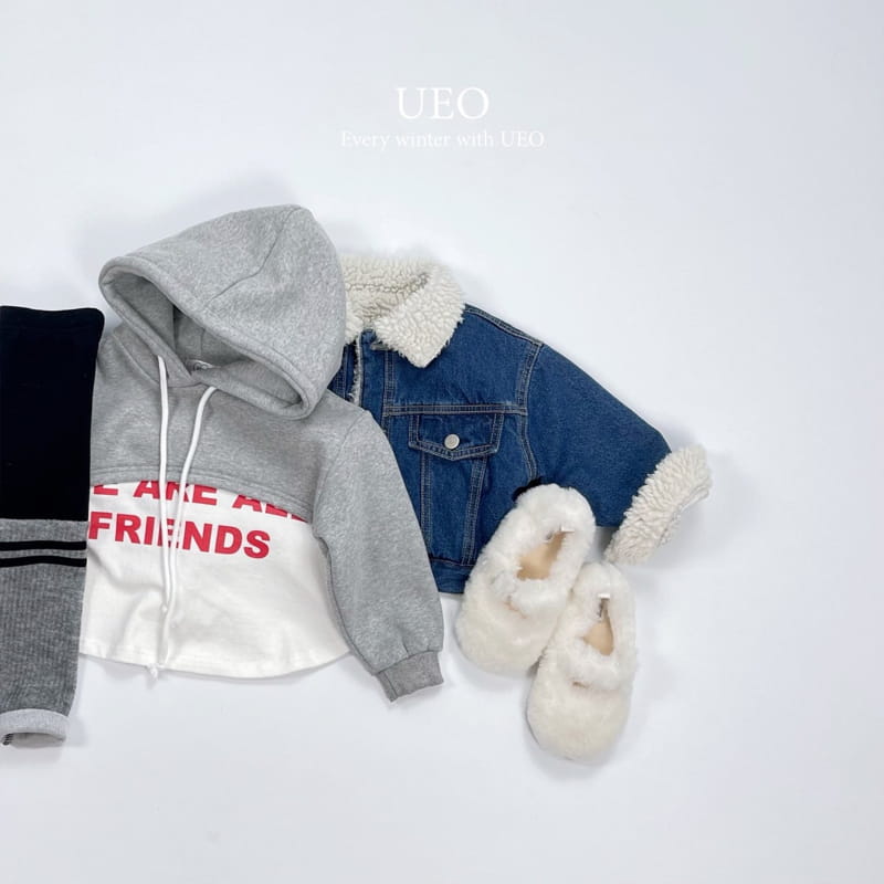 U Eo - Korean Children Fashion - #toddlerclothing - Layered Crop Hoody - 11