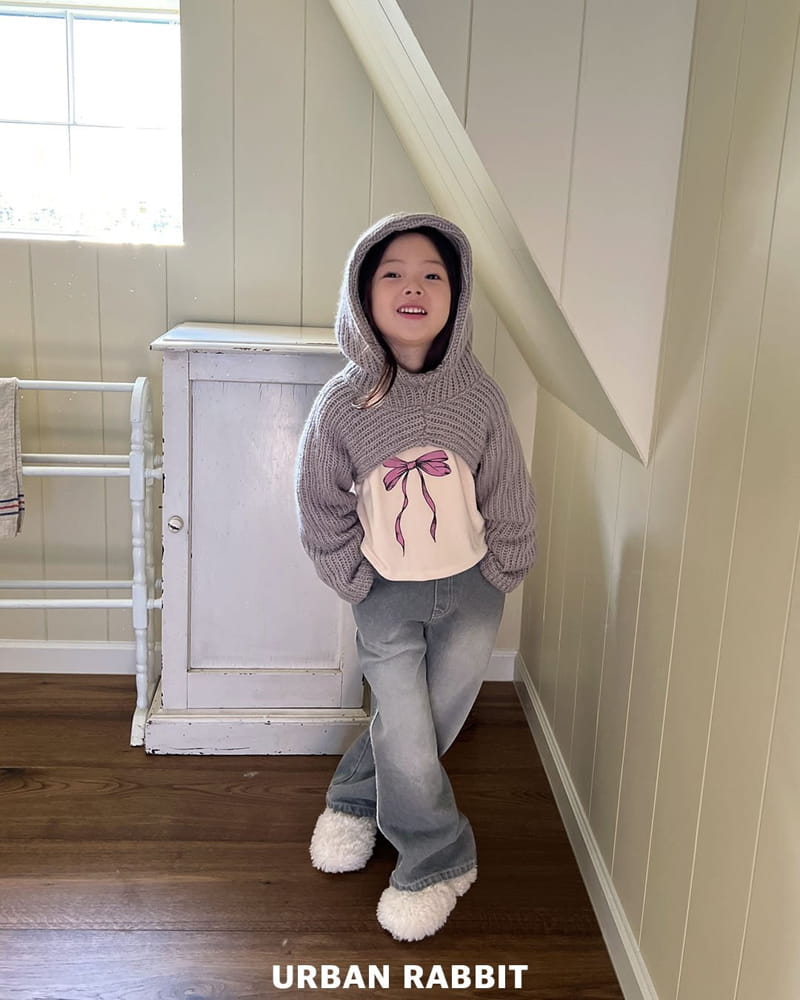 Urban Rabbit - Korean Children Fashion - #Kfashion4kids - Knit Hoody Borelo - 2