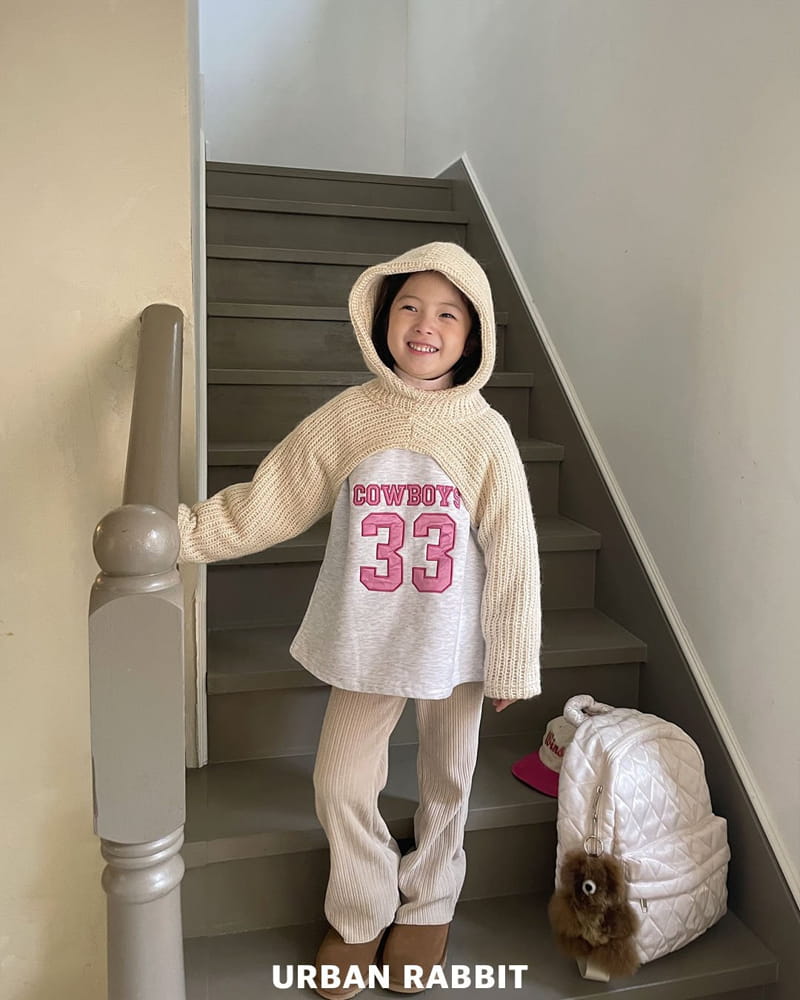 Urban Rabbit - Korean Children Fashion - #childofig - Cow Boy Sweatshirt - 2