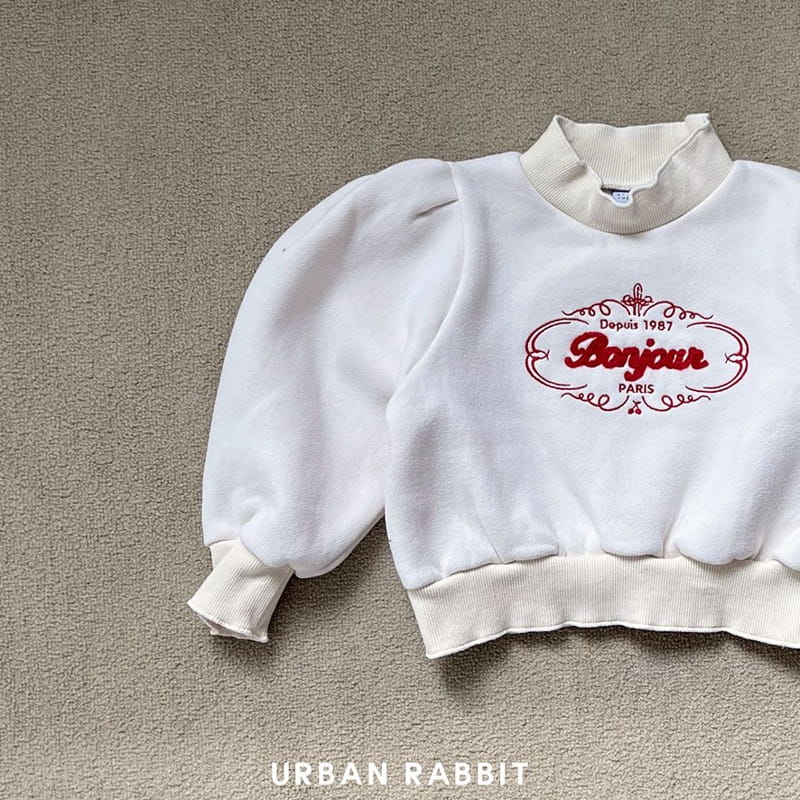 Urban Rabbit - Korean Children Fashion - #childofig - Bonjour Puff Sweatshirt - 4