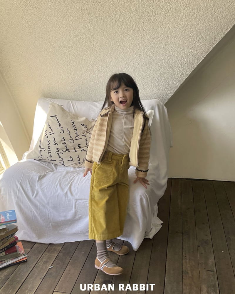 Urban Rabbit - Korean Children Fashion - #discoveringself - Span Rib Pants - 11