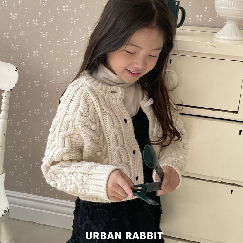 Urban Rabbit - Korean Children Fashion - #stylishchildhood - Twist Cardigan - 5