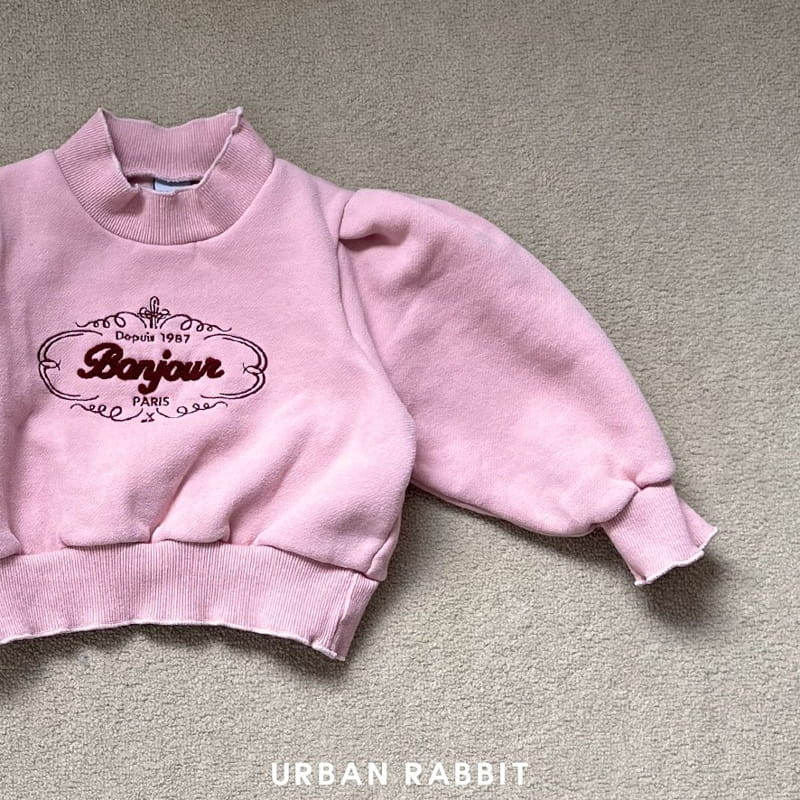 Urban Rabbit - Korean Children Fashion - #stylishchildhood - Bonjour Puff Sweatshirt - 2