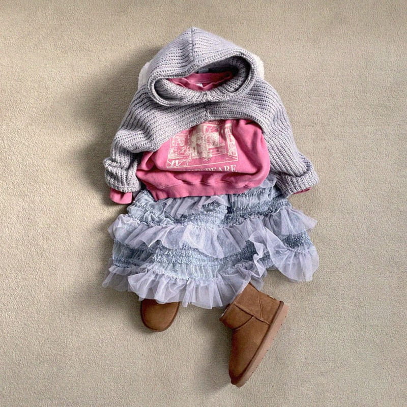 Urban Rabbit - Korean Children Fashion - #todddlerfashion - Knit Hoody Borelo - 5