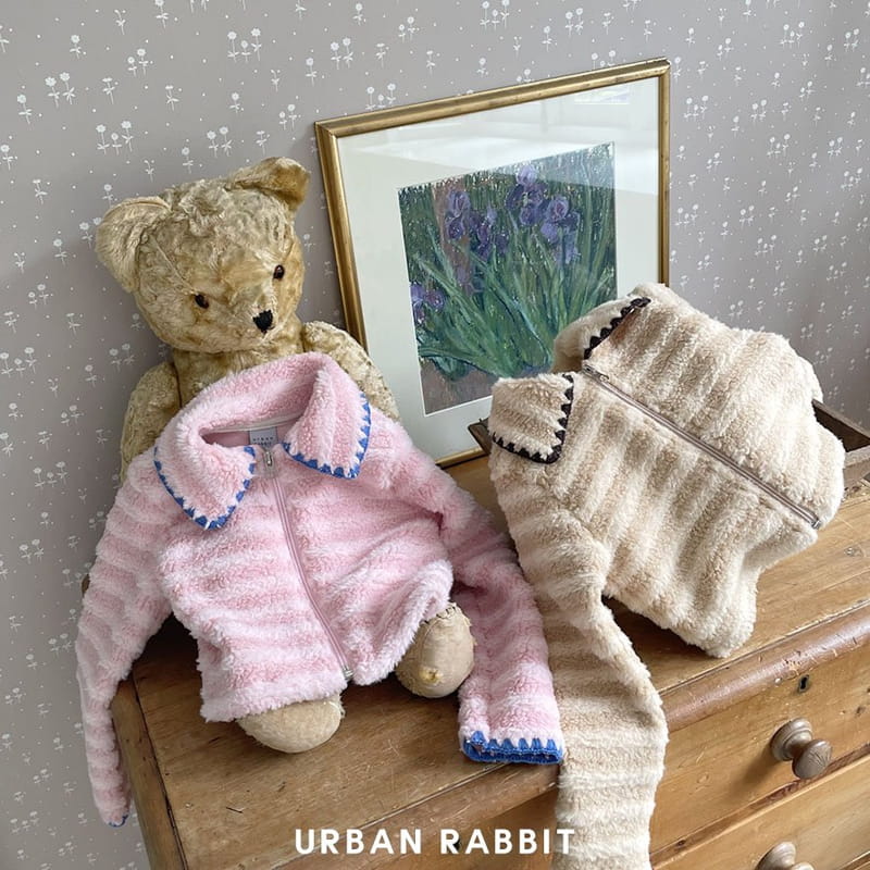 Urban Rabbit - Korean Children Fashion - #todddlerfashion - Mello Zip-up Jumper - 8