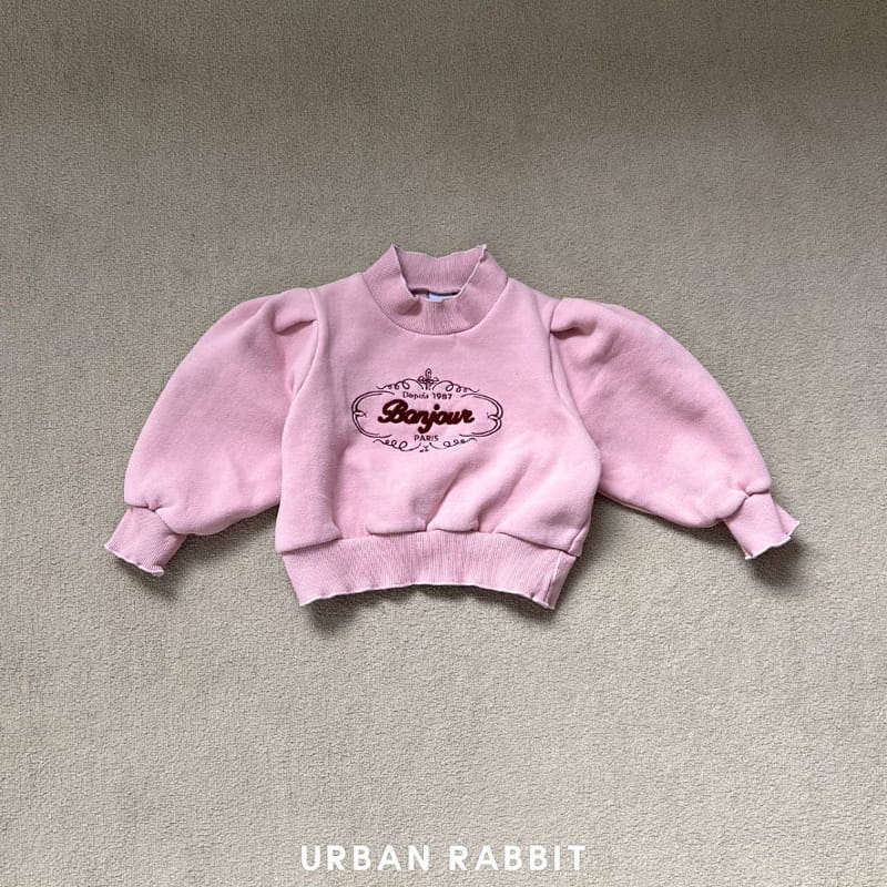 Urban Rabbit - Korean Children Fashion - #toddlerclothing - Bonjour Puff Sweatshirt