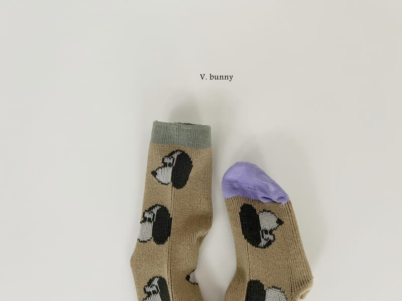 V Bunny - Korean Children Fashion - #childofig - Spring Socks Set - 6