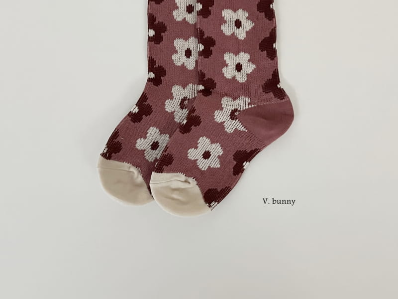 V Bunny - Korean Children Fashion - #childrensboutique - Yoyo Socks Set - 10