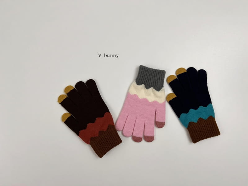 V Bunny - Korean Children Fashion - #designkidswear - Wave Gloves with Mom - 10