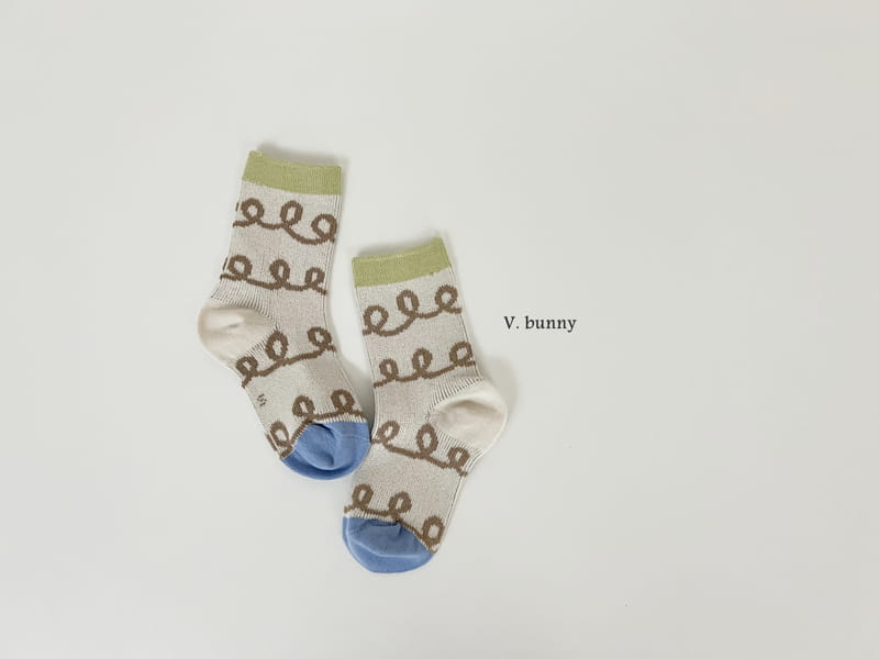 V Bunny - Korean Children Fashion - #discoveringself - Spring Socks Set - 9