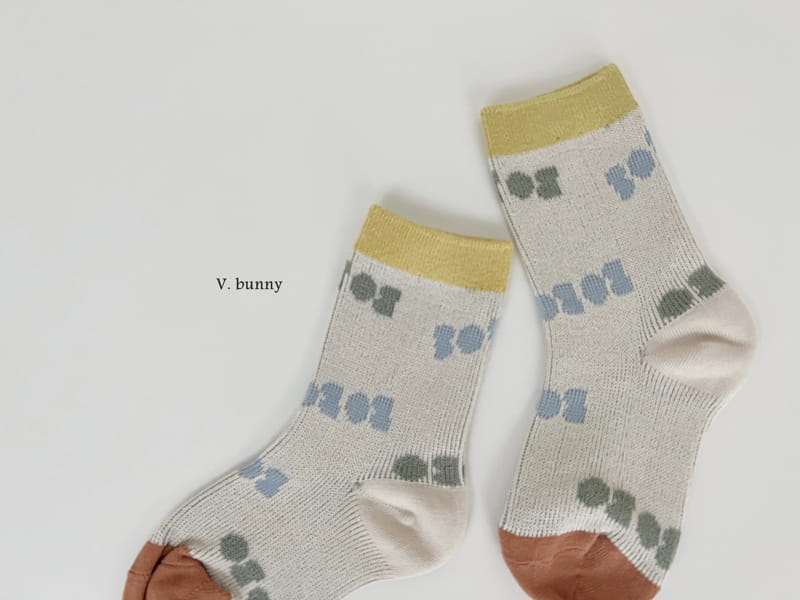 V Bunny - Korean Children Fashion - #discoveringself - Space Socks Set - 8