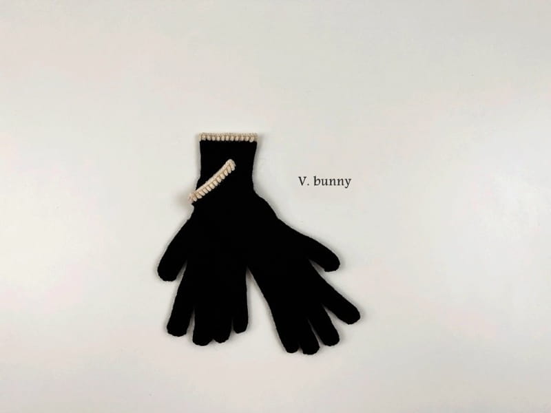 V Bunny - Korean Children Fashion - #fashionkids - Two Tone Gloves with Mom - 2