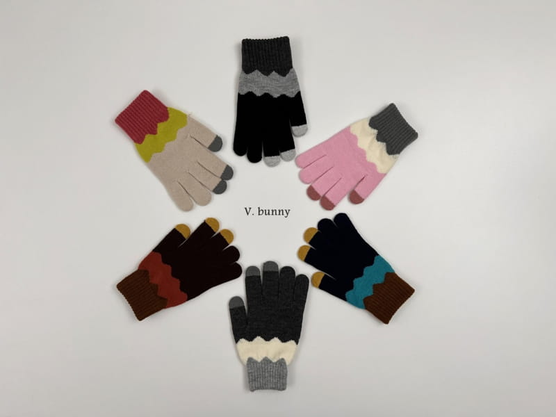 V Bunny - Korean Children Fashion - #fashionkids - Wave Gloves with Mom - 12