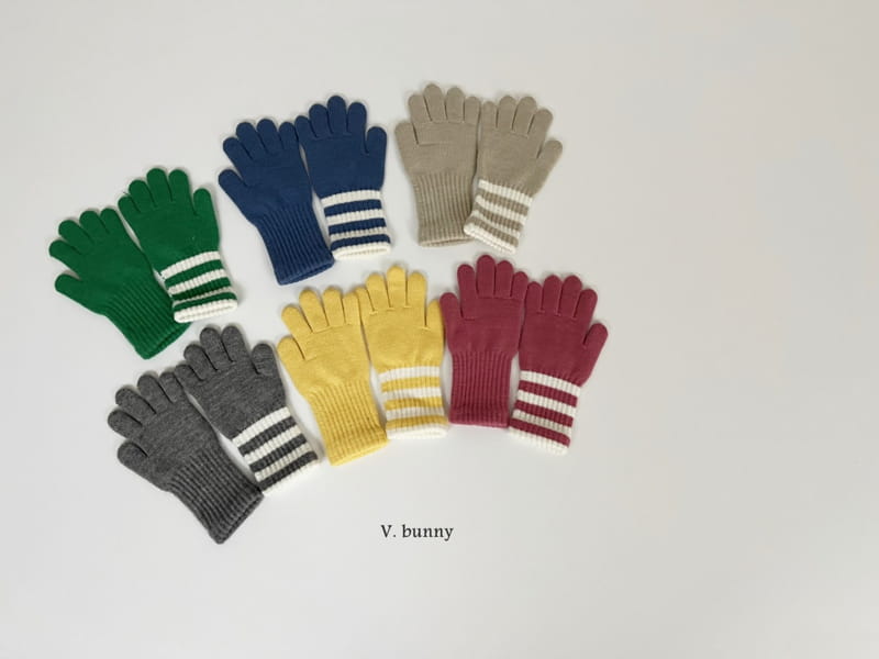 V Bunny - Korean Children Fashion - #kidsshorts - Half ST Gloves - 10