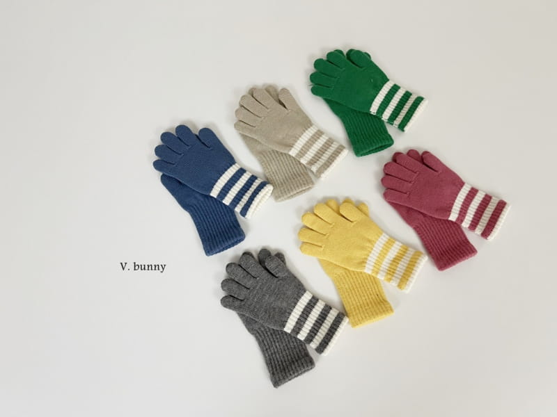 V Bunny - Korean Children Fashion - #kidsstore - Half ST Gloves - 11