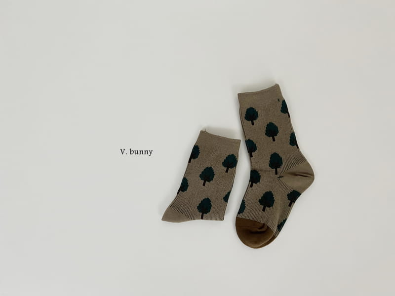 V Bunny - Korean Children Fashion - #kidzfashiontrend - Wave Socks Set - 7