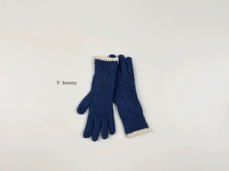 V Bunny - Korean Children Fashion - #kidzfashiontrend - Two Tone Gloves with Mom - 5