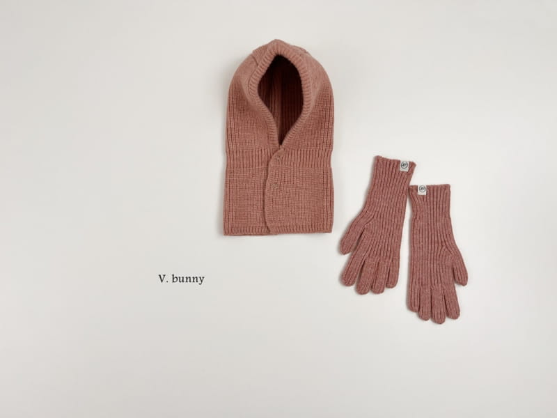 V Bunny - Korean Children Fashion - #littlefashionista - Color Pepper Gloves  - 5