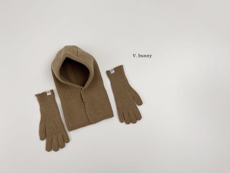 V Bunny - Korean Children Fashion - #minifashionista - Color Pepper Gloves  - 7