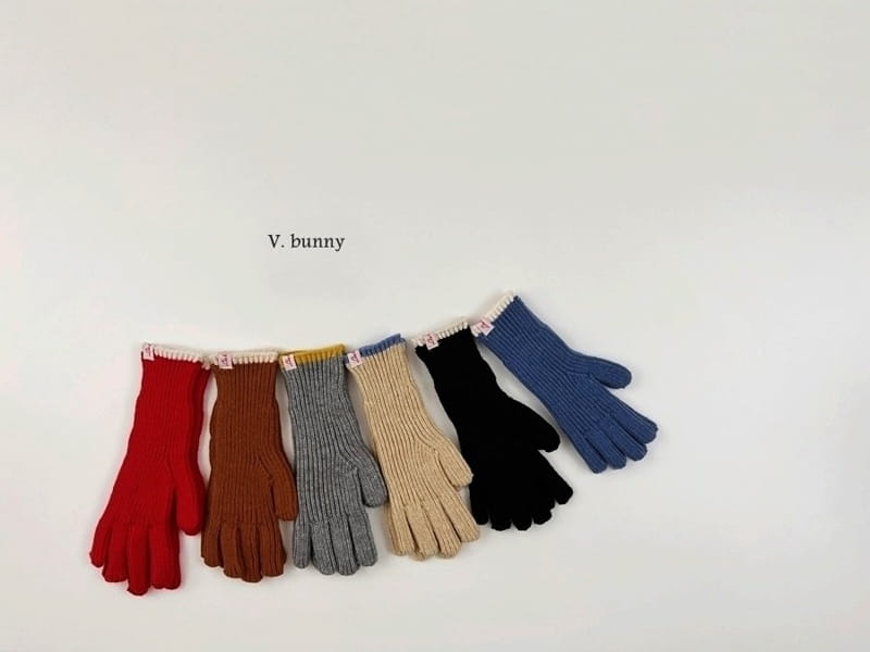 V Bunny - Korean Children Fashion - #prettylittlegirls - Two Tone Gloves with Mom - 10