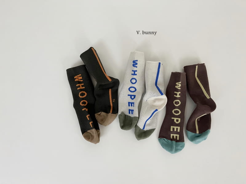 V Bunny - Korean Children Fashion - #stylishchildhood - Yahoo Socks Set - 7