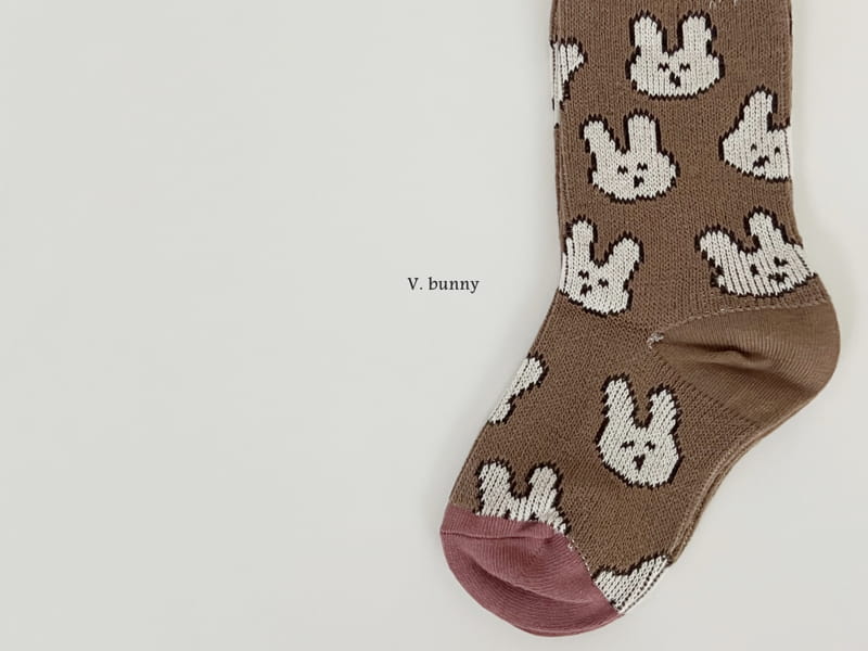 V Bunny - Korean Children Fashion - #todddlerfashion - Yoyo Socks Set - 6