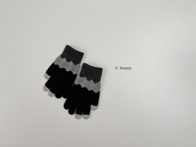 V Bunny - Korean Children Fashion - #toddlerclothing - Wave Gloves with Mom - 6