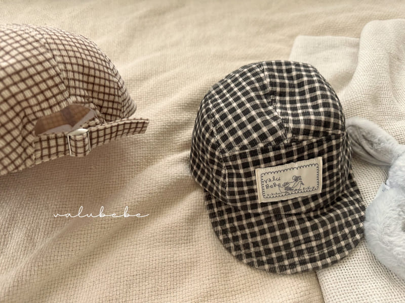 Valu Bebe - Korean Baby Fashion - #babyfashion - Check Duck Cap - 10