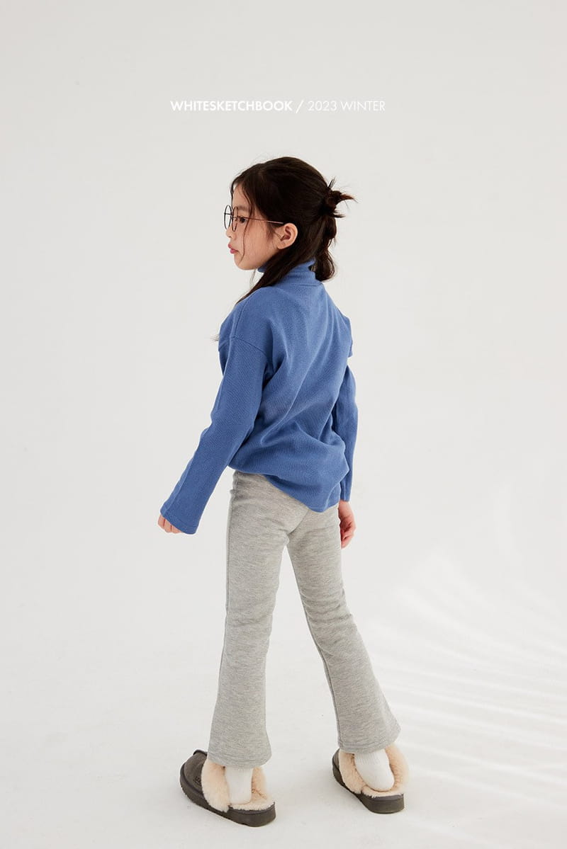 Whitesketchbook - Korean Children Fashion - #Kfashion4kids - Pintuck Fleece Pants - 6