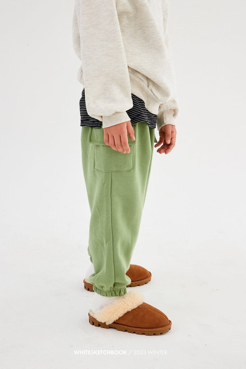 Whitesketchbook - Korean Children Fashion - #kidzfashiontrend - Pocket Pants - 4