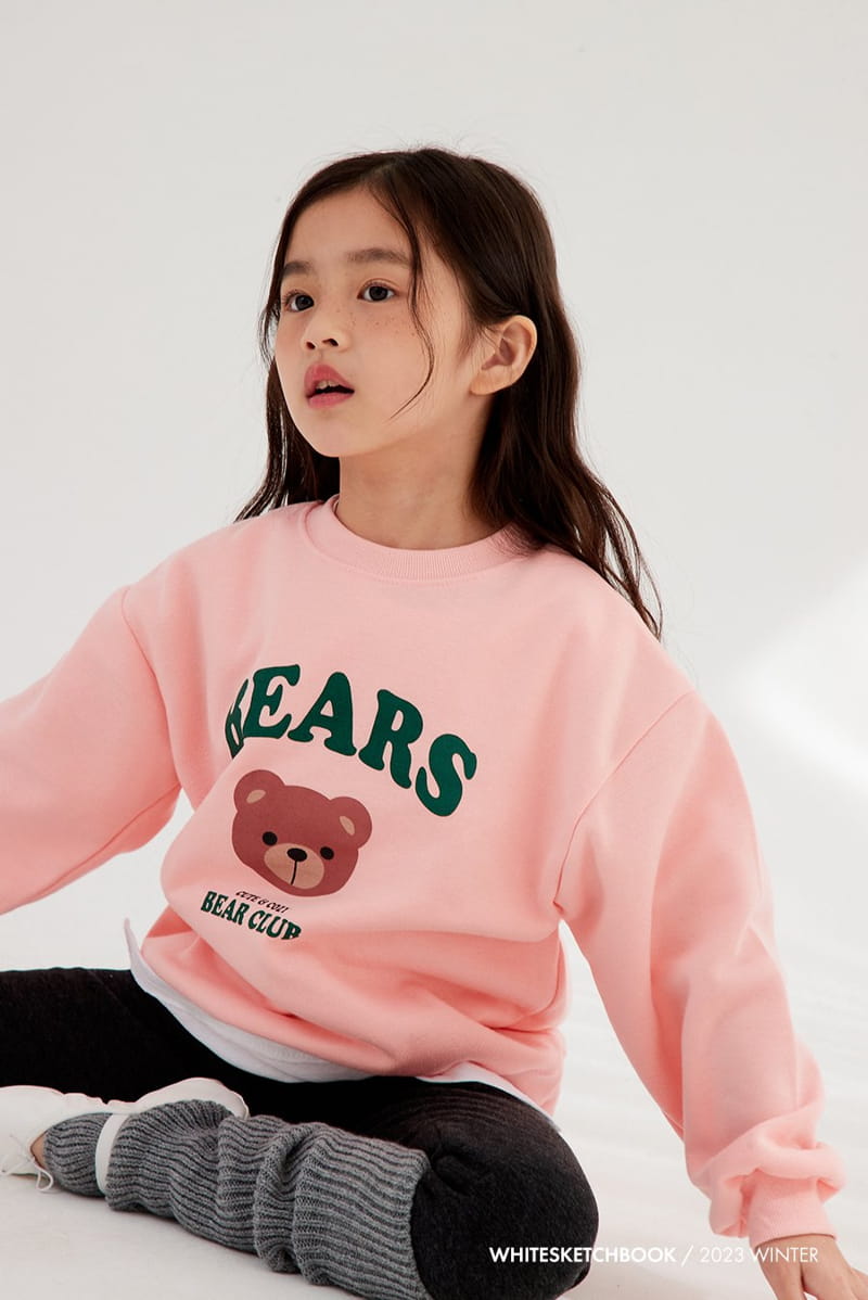 Whitesketchbook - Korean Children Fashion - #Kfashion4kids - Bear Club Fleece Sweatshirt - 9