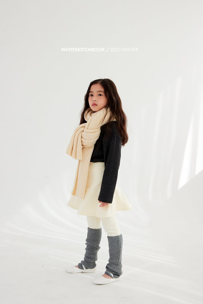 Whitesketchbook - Korean Children Fashion - #Kfashion4kids - Half Neck Turtleneck Tee - 3