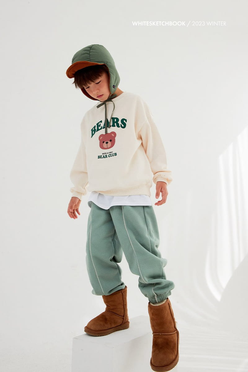 Whitesketchbook - Korean Children Fashion - #childofig - Fleece St Pants - 5