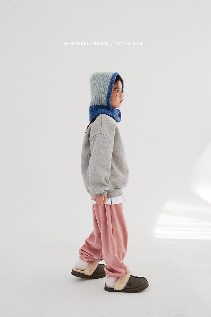 Whitesketchbook - Korean Children Fashion - #prettylittlegirls - Rib Jogger Pants - 4