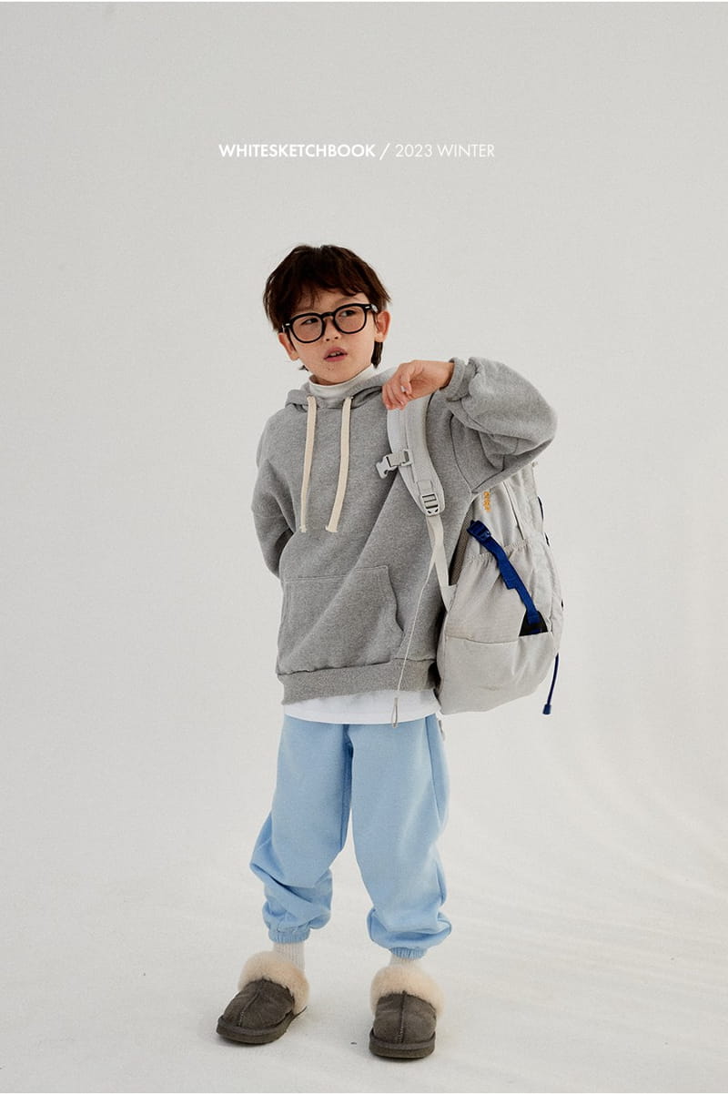 Whitesketchbook - Korean Children Fashion - #childofig - Bbosong Fleece Pants - 3