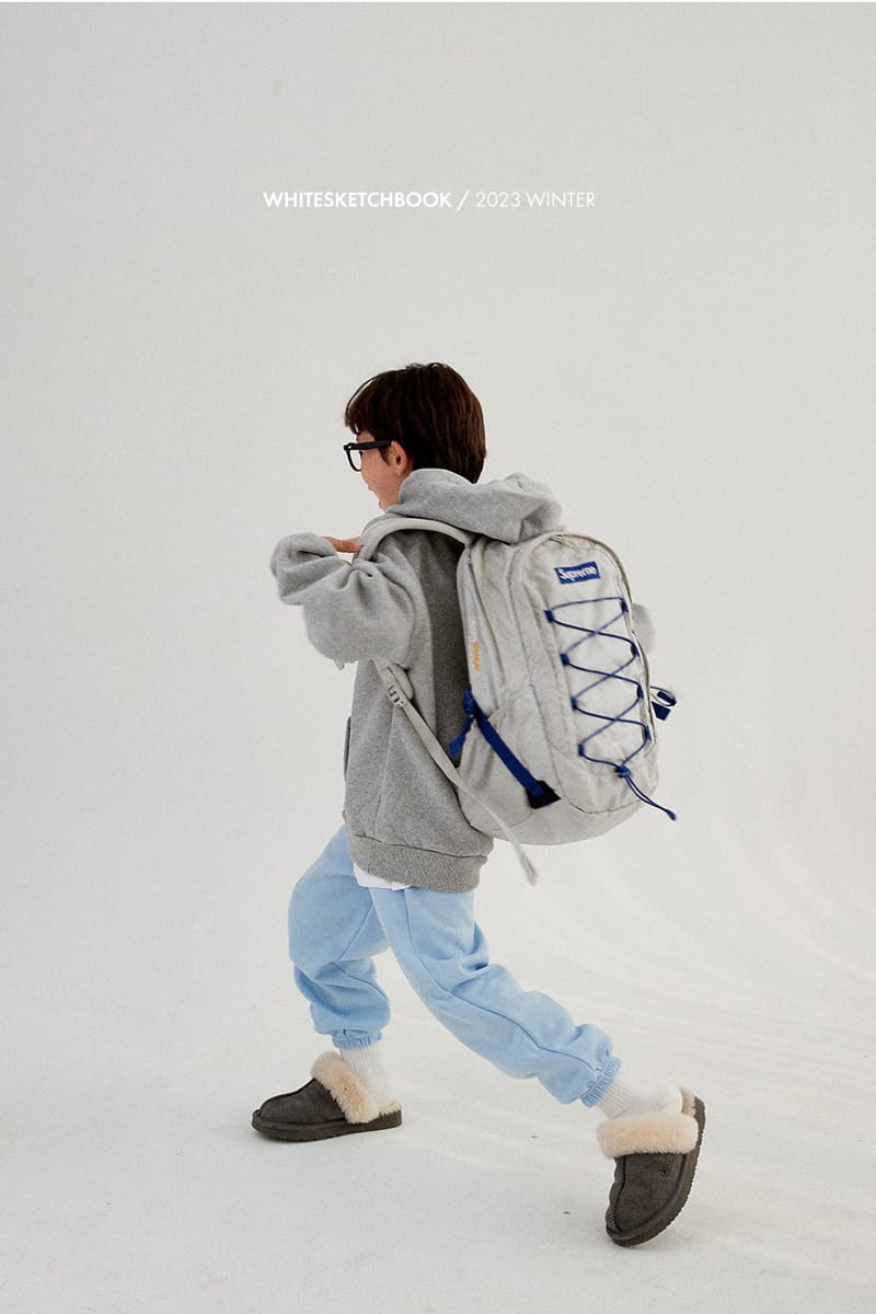 Whitesketchbook - Korean Children Fashion - #childofig - Bbosong Fleece Pants - 4