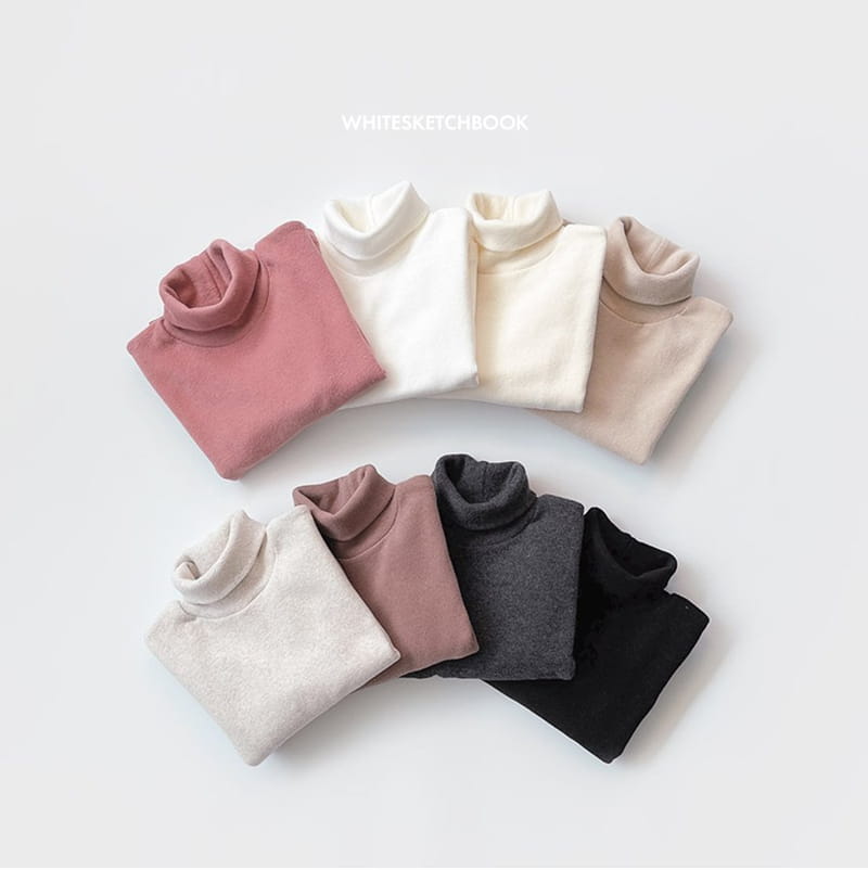 Whitesketchbook - Korean Children Fashion - #childofig - Cotton Candy Turtleneck Tee - 12